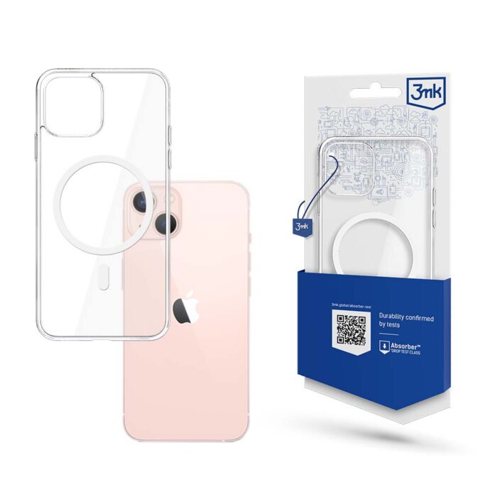 Калъф от 3mk за Apple iPhone 14 Mag Case - Transperant - Image 1
