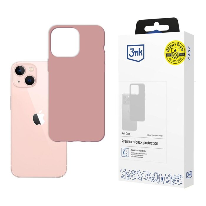 Калъф от 3mk за Apple iPhone 14 Max Matt Case - Lychee - Image 1