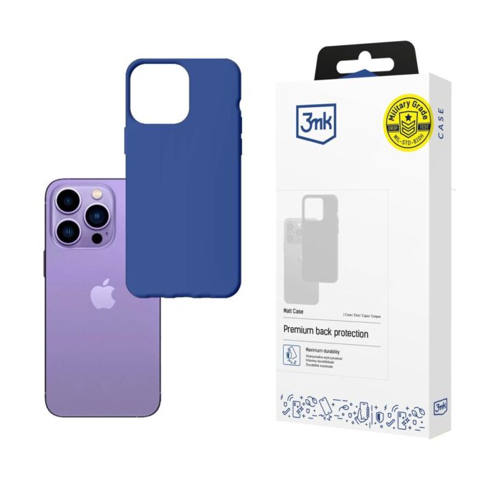 Калъф от 3mk за Apple iPhone 14 Pro Matt Case - Blueberry - Image 1