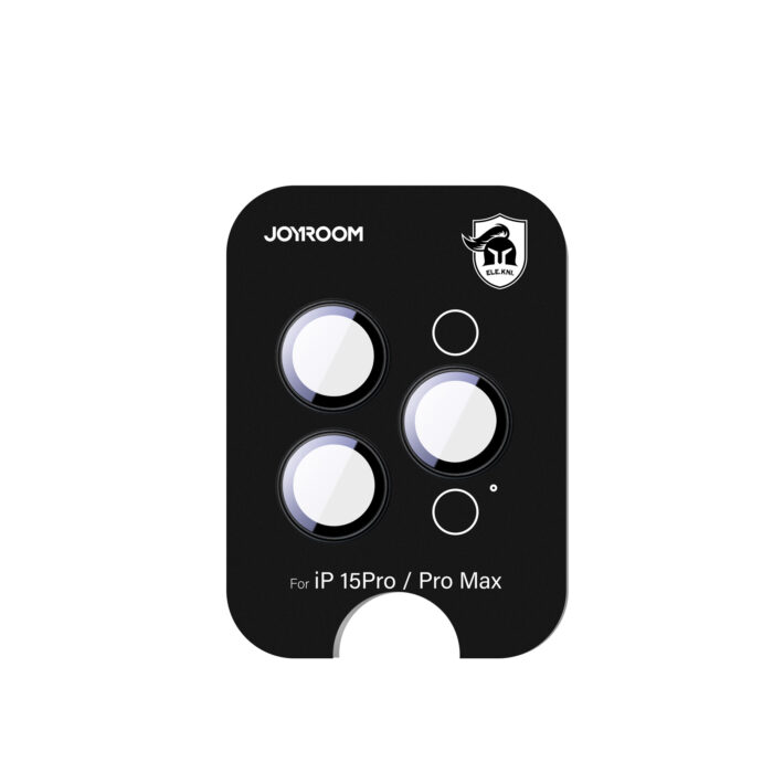 Протектор за камерите Joyroom JR-MFY0244 Glass ScreenProtector for iPhone 15Pro/15 Pro Max Lenses -Graphite - Image 1