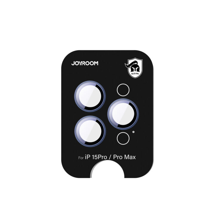 Протектор за камерите Joyroom JR-MFY0253 Glass ScreenProtector за iPhone 15Pro/15 Pro Max Lenses -Blue - Image 1