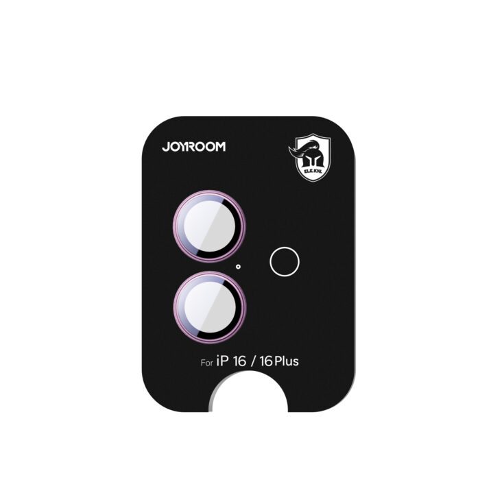 Протектор за камерите Joyroom JR-MFY0259protective glass for iPhone16/16 Plus lenses - pink - Image 1