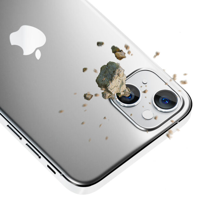 Стъклен Протектор от 4phones за задна камера за Apple iPhone 14+ - 3MK Lens - Image 3