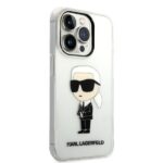 Калъф от Karl Lagerfeld IML Ikonik NFT Case за iPhone 14 Pro Transparent - Image 4