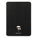 Калъф Karl Lagerfeld Metal Saffiano Folio Case за iPad Pro 12.9 (2021) - Black