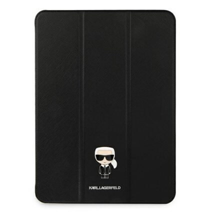 Калъф Karl Lagerfeld Metal Saffiano Folio Case за iPad Pro 12.9 (2021) - Black