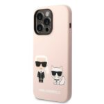 Калъф от Karl Lagerfeld MagSafe Compatible Case Liquid Silicone Karl and Choupette - Image 2