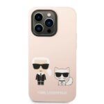 Калъф от Karl Lagerfeld MagSafe Compatible Case Liquid Silicone Karl and Choupette - Image 3