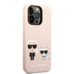 Калъф от Karl Lagerfeld MagSafe Compatible Case Liquid Silicone Karl and Choupette - Image 4
