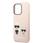 Калъф от Karl Lagerfeld MagSafe Compatible Case Liquid Silicone Karl and Choupette - Image 6