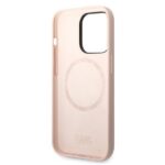 Калъф Karl Lagerfeld MagSafe Compatible Case Liquid Silicone Karl Head for iPhone 14 Pro Max Pink - Image 7