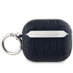 Калъф от Karl Lagerfeld PU Embossed Karl Head Case for AirPods 3 Black - Image 2