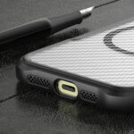 Калъф от Hurtel Leading Series MagSafe Silicone Case за iPhone 16 Pro Max - Black - Image 11