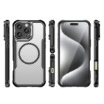 Калъф от Hurtel Leading Series MagSafe Silicone Case за iPhone 16 Pro Max - Black - Image 3