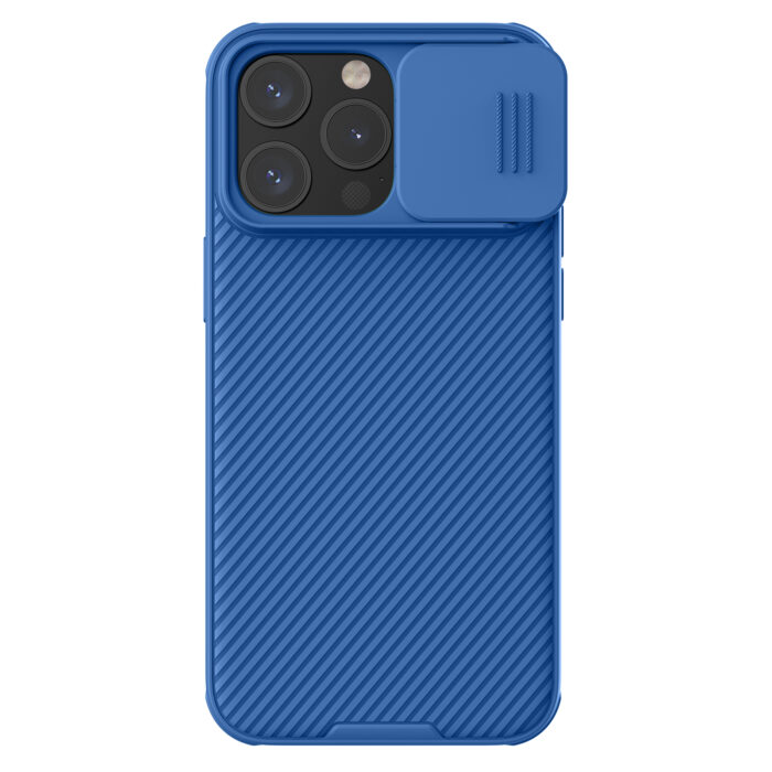 Калъф от Nillkin CamShield PRO Magnetic Hard Case за Apple iPhone 15 Pro Max Blue - Image 1