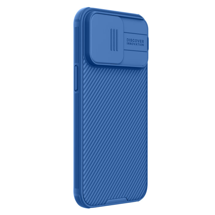 Калъф от Nillkin CamShield PRO Magnetic Hard Case за Apple iPhone 15 Pro Max Blue - Image 3