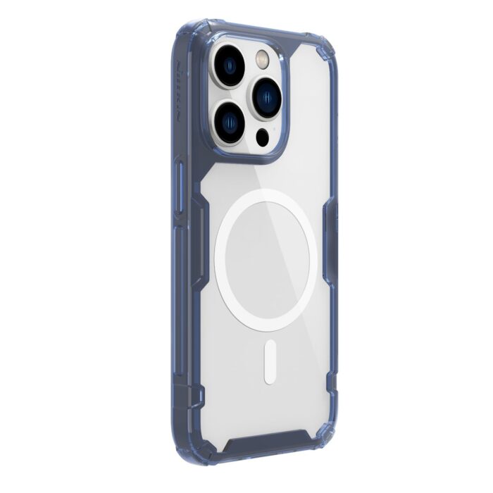 Калъф от Nillkin Nature TPU PRO Magnetic Cover за Apple iPhone 14 Pro Max - Blue - Image 3