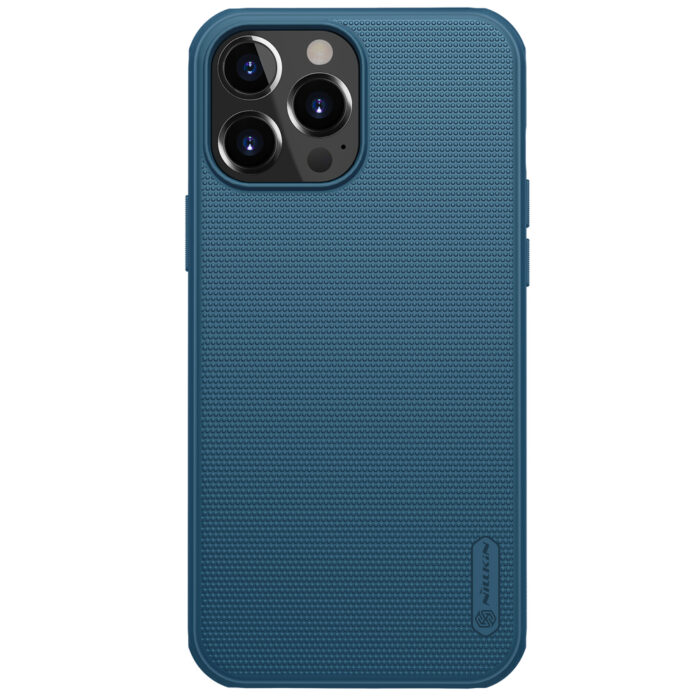 Калъф Nillkin Super Frosted PRO Back Cover for Apple iPhone 13 Pro Max Blue - Image 1
