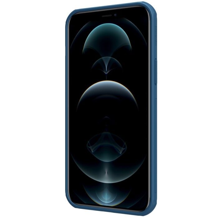 Калъф Nillkin Super Frosted PRO Back Cover for Apple iPhone 13 Pro Max Blue - Image 4