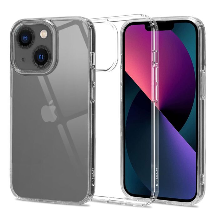 Калъф от Tech-Protect FlexAir Hybrid iPhone 13 Case - Clear - Image 1