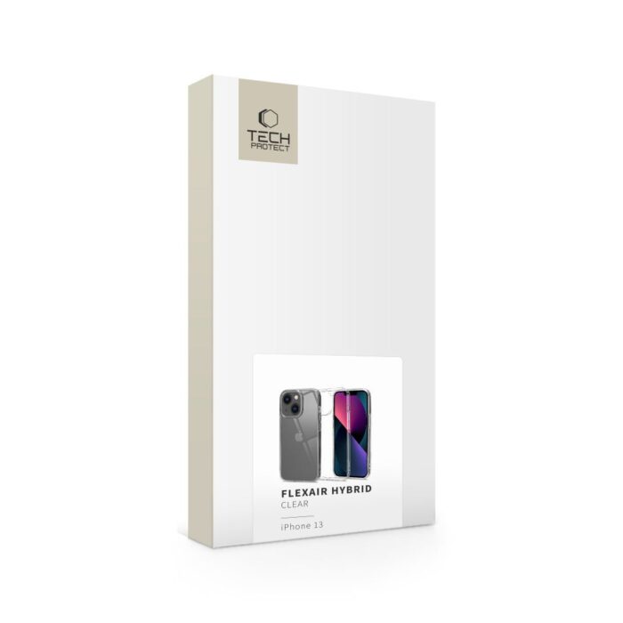 Калъф от Tech-Protect FlexAir Hybrid iPhone 13 Case - Clear - Image 2