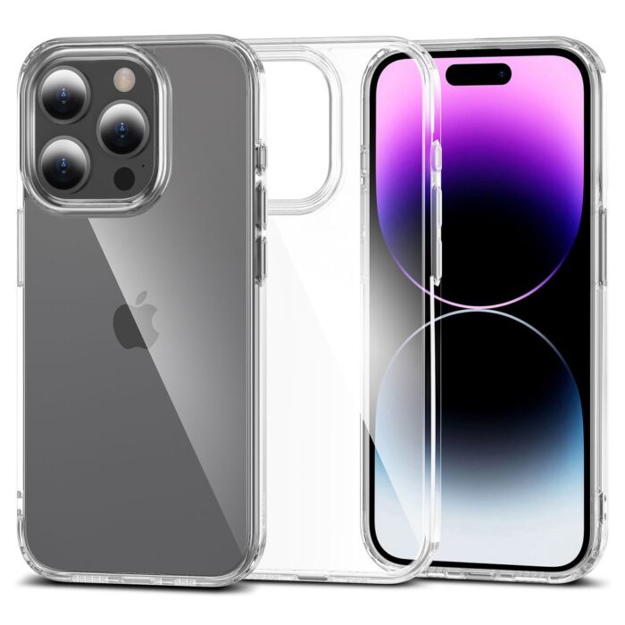 Калъф от Tech-Protect FlexAir Hybrid Case за iPhone 15 Pro - Clear - Image 1