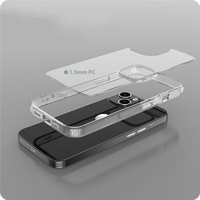 Калъф от Tech-Protect FlexAir Hybrid Case за iPhone 15 Pro - Clear - Image 4