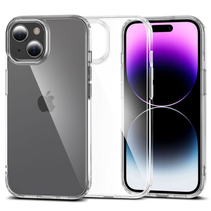 Калъф от Tech-Protect FlexAir Hybrid iPhone 15 Case -Clear - Image 1