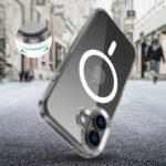 Калъф от Tech-Protect FlexAir Hybrid MagSafe за iPhone 16 - Clear - Image 2