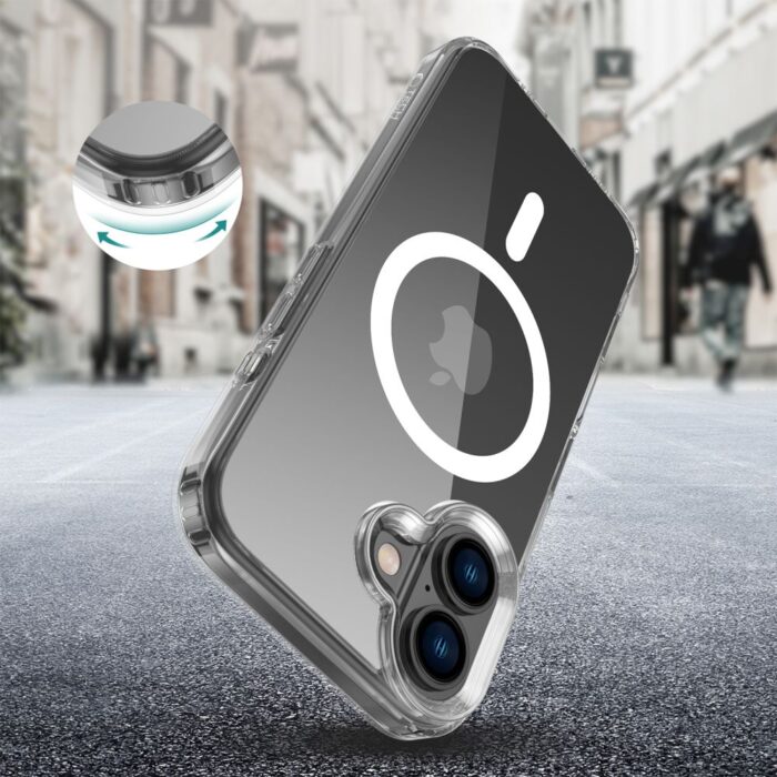 Калъф от Tech-Protect FlexAir Hybrid MagSafe за iPhone 16 - Clear - Image 2