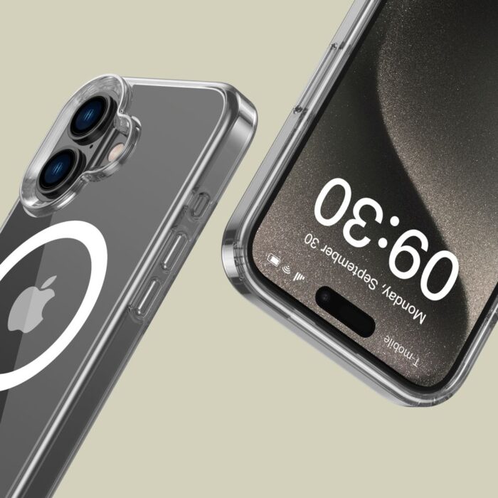 Калъф от Tech-Protect FlexAir Hybrid MagSafe за iPhone 16 - Clear - Image 3