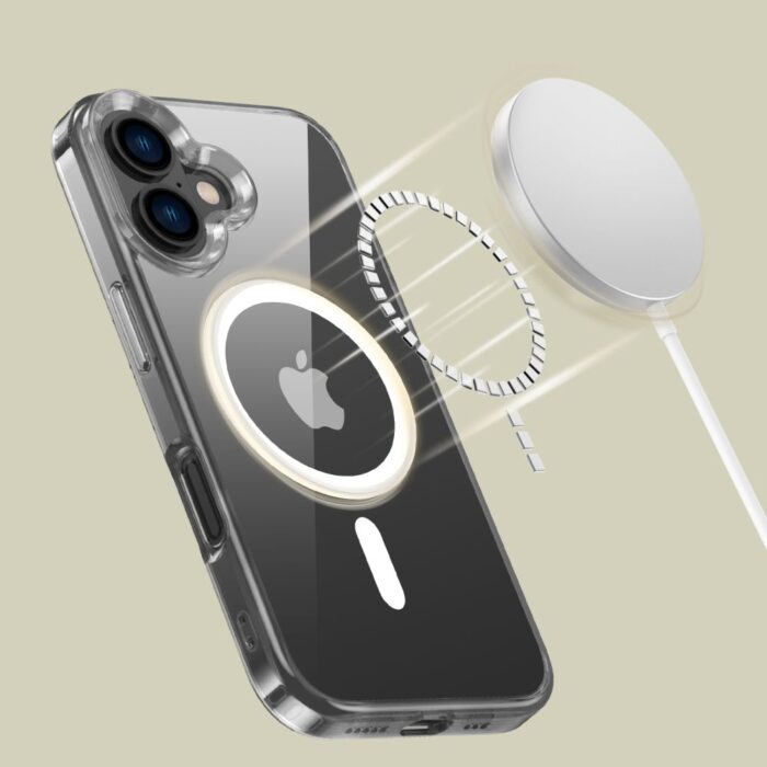 Калъф от Tech-Protect FlexAir Hybrid MagSafe за iPhone 16 - Clear - Image 5