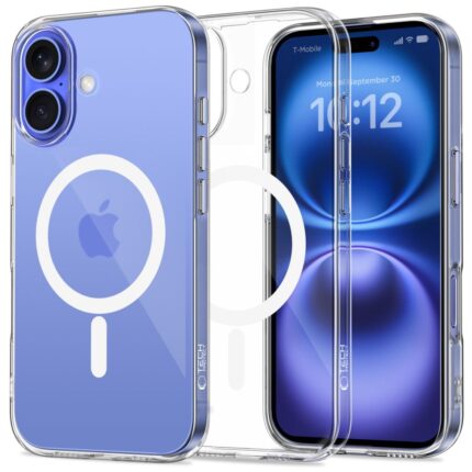 Калъф от Tech-Protect FlexAir MagSafe iPhone 16 Case - Clear