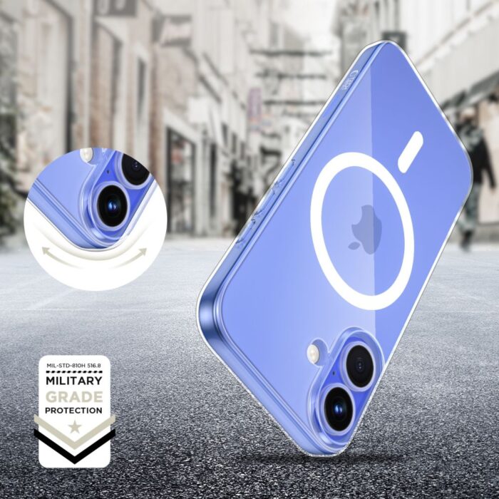 Калъф от Tech-Protect FlexAir MagSafe iPhone 16 Case - Clear - Image 2