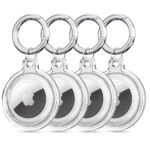 Калъф от Tech-Protect Icon 4 бр. Casefor Apple AirTag -Transparent