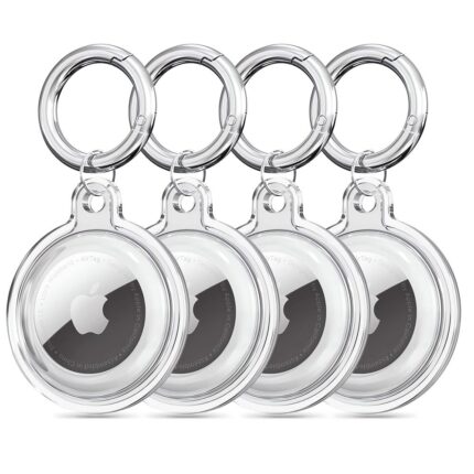 Калъф от Tech-Protect Icon 4 бр. Casefor Apple AirTag -Transparent