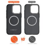 Калъф от Tech-Protect Ion Carbon MagSafe Casefor iPhone 15 - Black - Image 5