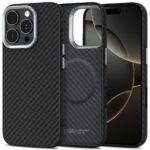 Калъф от Tech-Protect IonCarbon MagSafe iPhone 16 Pro Case -Black/Grey