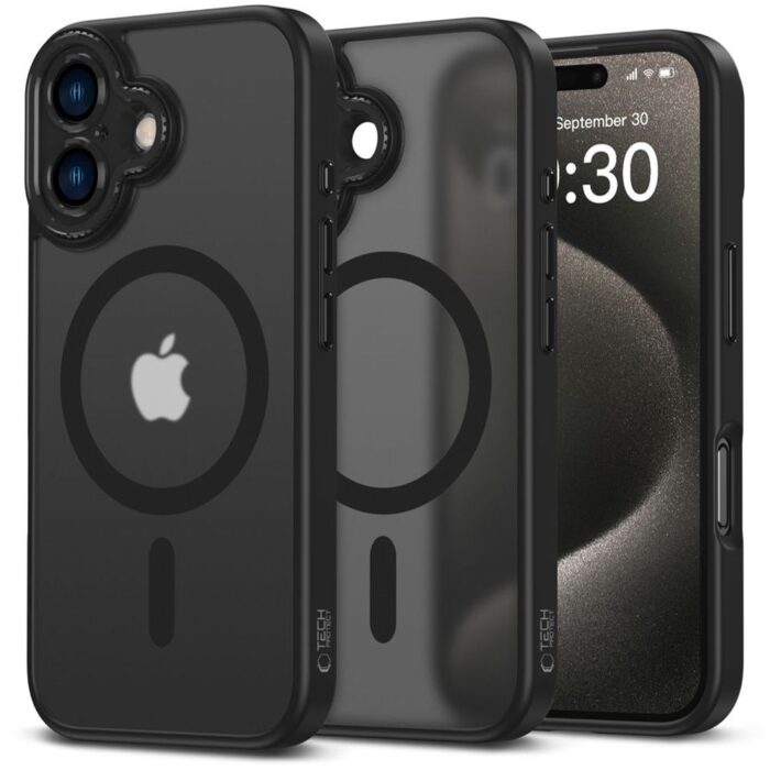 Калъф от Tech-Protect MagCam MagSafe iPhone 16 Case -Semi-Transparent - Image 1