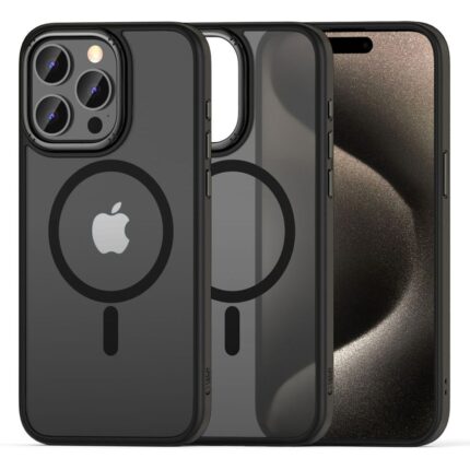 Калъф от Tech-Protect MagMat 2 MagSafe Case за iPhone 15Pro Max - Matte Black