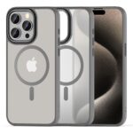Калъф от Tech-Protect MagMat 2 MagSafe case за iPhone15 Pro Max - titanium matte