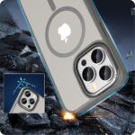 Калъф от Tech-Protect MagMat 2 MagSafe case за iPhone15 Pro Max - titanium matte - Image 4