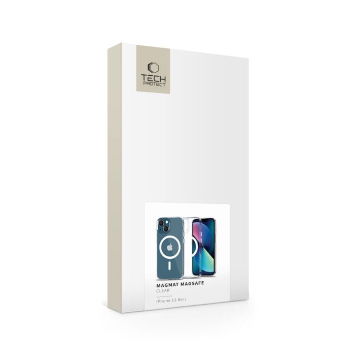 Калъф от Tech-Protect MagMat MagSafe Case за iPhone 13 mini - Clear - Image 2