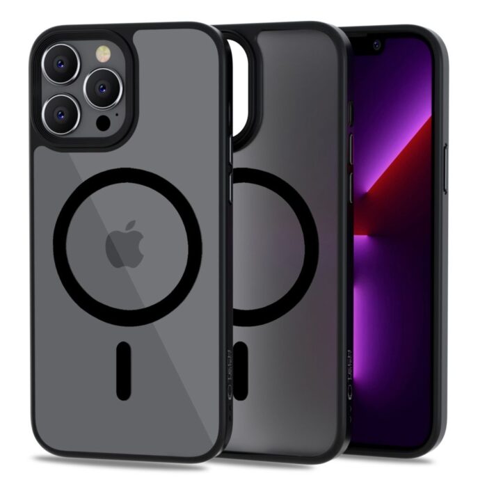Калъф Tech-Protect MagMat MagSafe Case за iPhone 13 Pro Max - Matte Black - Image 1