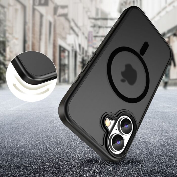 Калъф от Tech-Protect MagMat MagSafe за iPhone 16 PlusCase - Black - Image 2