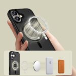 Калъф от Tech-Protect MagMat MagSafe за iPhone 16 PlusCase - Black - Image 3