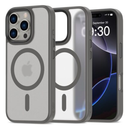 Калъф от Tech-Protect MagMat MagSafe case за iPhone 16 Pro - titanium