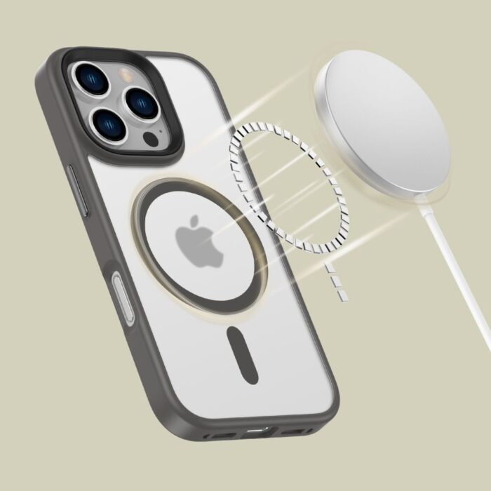 Калъф от Tech-Protect MagMat MagSafe case за iPhone 16 Pro - titanium - Image 3