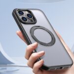 Калъф от Tech-ProtectMagRing MagSafe Case with Stand for iPhone 16 Pro - Black - Image 3