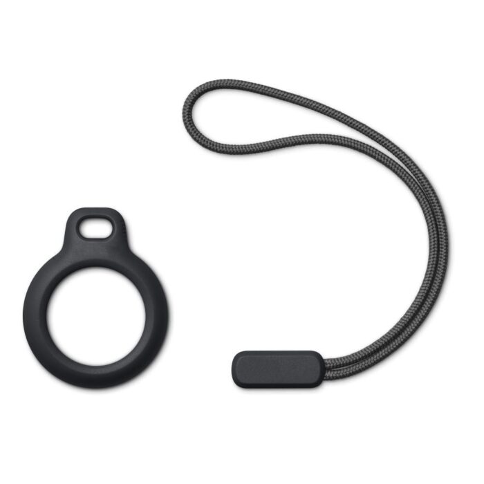Калъф Tech-Protect Rough Chain Casefor Apple AirTag withPendant - Black - Image 4